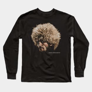 Khabib Nurmagomedov Portrait Long Sleeve T-Shirt